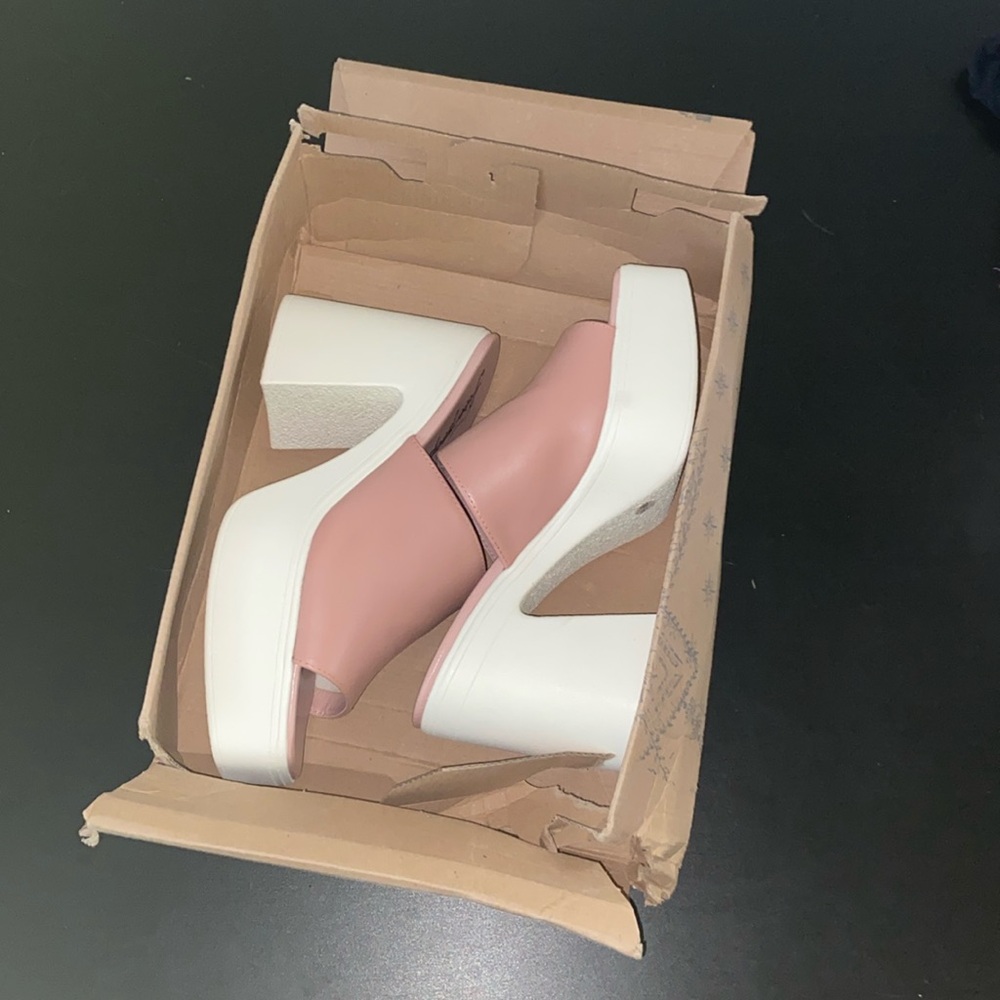NIB Free People Zoe Platform Slide Sandal - Picture 10 of 12